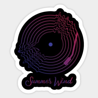 Summer Wind Sticker